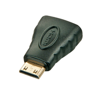 Lindy 41207 Kabeladapter HDMI Schwarz - 41207