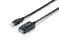 Equip 133311 USB Kabel USB 2.0 15 m USB A Schwarz - 133311