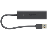 Logitech Screen Share adaptador gráfico USB 1920 x 1080 Pixeles Negro