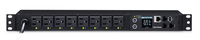 CyberPower PDU41001 unidad de distribución de energía (PDUs) 8 salidas AC 1U Negro
