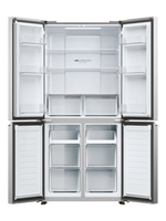 Haier Cube 83 Serie 3 HCR3818ENMM frigo américain Autoportante 467 L E Acier inoxydable