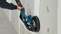 Bosch GTR 55-225 Ponceuse pour cloisons sèches 910 tr/min Noir, Bleu 550 W