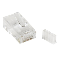 Startech.COM CAT 6 Network Connector - Clear - CAT6 Cable - RJ45 2 YR