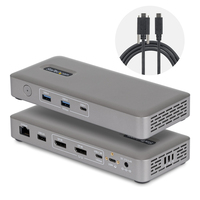 Dual-DP USB4 Dock 100W PD Driverless