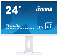 iiyama iiyama ProLite XUB2492HSU-W1 LED display 60,5 cm (23.8") 1920 x 1080 Pixel Full HD Weiß https://images.icecat.biz/img/gallery_lows/39917442_1612371046.jpg