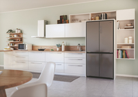 Candy CFQQ5T817EPS frigo américain Autoportante 467 L E Argent