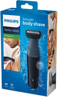 Philips BODYGROOM Series 3000 Tondeuse corps étanche, rasoir respectueux de la peau