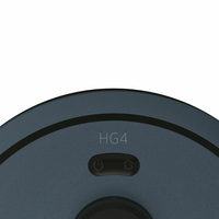 Hoover HG430H 011 robot aspirateur 0,26 L Sans sac Noir, Bleu