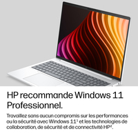 HP E24E8ET laptop Copilot+ PC 325 Ordinateur portable 40,6 cm (16&amp;ldquot;) WUXGA 16 Go DDR5-SDRAM 512 Go SSD Wi-Fi 7 (802.11be) Windows 11 Pro Argent