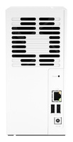 QNAP TS-233 serveur de stockage NAS Tower ARM Cortex-A55 2 Go 0 To QNAP QTS Blanc