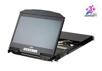 Aten 18.5" Short Depth 4-Port Hdmi LCD KVM