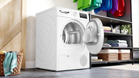 Bosch Serie 4 WTH8300DFR sèche-linge Pose libre Charge avant 8 kg A++ Blanc