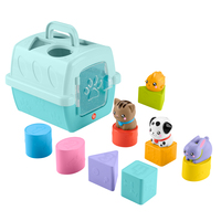 Fisher-Price – Trieur Caisse de Transport d’Animaux