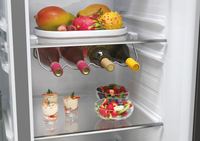 Haier SBS 90 Serie 5 HSW59F18EIMM frigo américain Pose libre 601 L E Platine, Acier inoxydable