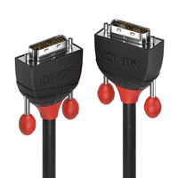 Lindy 36259 DVI-Kabel 10 m DVI-D Schwarz - 36259