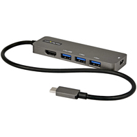 Startech USB C Multiport Adapter, USB-C to HDMI 2.0b 4K 60Hz (HDR10), 100W  ...