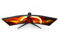 AOC G2 CU34G2XE/BK LED display 86,4 cm (34&quot;) 3440 x 1440 pixels Wide Quad HD LCD Noir, Rouge