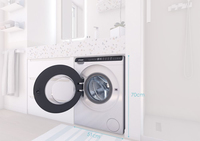 Candy CW50-BP12307-S machine à laver Charge avant 5 kg 1200 tr/min Blanc