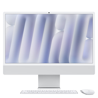 Apple iMac Apple M M4 59,7 cm (23.5&amp;ldquot;) 4480 x 2520 pixels PC All-in-One 24 Go 512 Go SSD macOS Sequoia Wi-Fi 6E (802.11ax) Argent