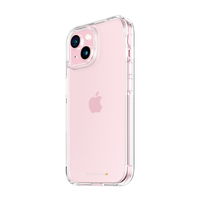 PanzerGlass ® HardCase Transparent w. D3O® iPhone 15 mobiele telefoon behuizingen Hoes Transparant