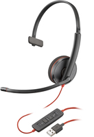 POLY Auriculares monoaurales USB-A Blackwire 3210 (a granel)