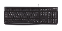 Logitech Keyboard K120 for Business Wired USB low profile Black