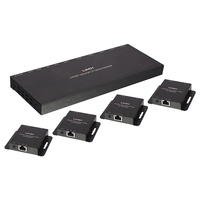 Lindy 38155 KVM-Extender Sender und Empfänger - 38155