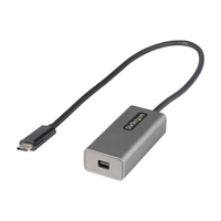 StarTech USB C to Mini DisplayPort Adapter, 4K 60Hz USB-C to mDP Adapter Do ...