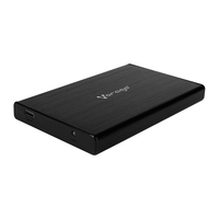 Vorago HDD-202 caja para disco duro externo Cubierta de disco duro/SSD Negro 2.5"
