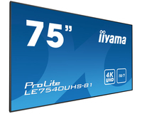 iiyama iiyama LE7540UHS-B1 Signage-Display 190,5 cm (75 Zoll) LED 410 cd/m² 4K Ultra HD Schwarz Android 18/7 https://images.icecat.biz/img/gallery_lows/54795231_8464668503.jpg