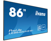 iiyama iiyama LE8640UHS-B1 Signage-Display Digital Signage Flachbildschirm 2,17 m (85.6") LED 410 cd/m² 4K Ultra HD Schwarz Android 18/7 https://images.icecat.biz/img/gallery_lows/54795232_0597279345.jpg