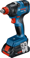 Bosch GDX 18V-200 3400 tr/min Noir, Bleu, Rouge