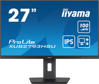 iiyama ProLite écran plat de PC 68,6 cm (27&quot;) 1920 x 1080 pixels Full HD LED Noir
