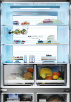 Haier HCR79F19EHMD frigo américain Pose libre 642 L E Acier inoxydable