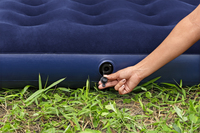 Bestway Matelas gonflable 2 places avec pompe électrique externe 191 x 137 x 22 cm