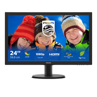 Philips Philips V Line 243V5LHSB5/01 computer monitor Full HD 59.9 cm (23.6") 1920 x 1080 pixels LCD Black https://images.icecat.biz/img/gallery_lows/58822082_1987979272.jpg