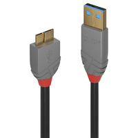 Lindy 36767 USB Kabel USB 3.2 Gen 1 (3.1 Gen 1) 2 m USB A Micro-USB B - 36767