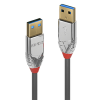 Lindy 36625 USB Kabel USB 3.2 Gen 1 (3.1 Gen 1) 0,5 m USB A Grau - 36625