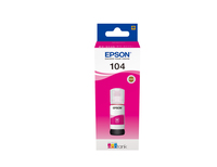 Epson Ink Cartridges, 104 4 Colour ink bottle, 1 x 65.0 ml Magenta