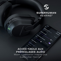 Turtle Beach Casque gaming amplifié multiplateforme sans fil Stealth 600 pour Xbox Series X|S, Xbox One, PC, Nintendo Switch et mobile - Bluetooth, 80 heures de batterie et microphone antibruit – Noir