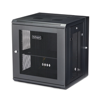 Startech.COM 12U Server Rack Enclosure With Hinge - Wall Mount Rack, 5 YR