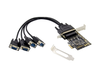 Conceptronic 4-Port-DB9-RS232-Serielle PCIe-Karte - EMRICK12B