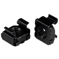 Startech.COM 50 Pack OF M5 Cage Nuts - M5 Mounting Cage Nuts, Black, 2 YR
