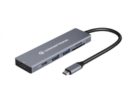 Conceptronic DONN23G 6-in-1 USB 3.2 Gen 1 Dockingstation, USB 3.0 x 2, - DONN23G