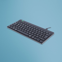 R-Go Tools Ergonomische Tastatur R-Go Compact Break, kompakte Tastatur - RGOCODEWDBL