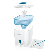 Brita Flow Filtre pour distributeur d&amp;quot;eau 8,2 L Bleu, Transparent