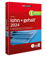 Lexware lohn+gehalt 2024 Jahresversion (365-Tage) - 09002-0101