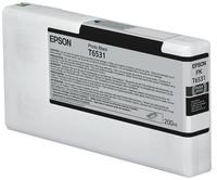 Epson Ink Cartridges, Ultrachrome HDR, T6531, Singlepack, 1 x 200.0 ml Phot ...