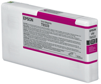 Epson Ink Cartridges, Ultrachrome HDR, T6533, Singlepack, 1 x 200.0 ml Vivi ...