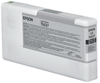 Epson Ink Cartridges, Ultrachrome HDR, T6537, Singlepack, 1 x 200.0 ml Ligh ...